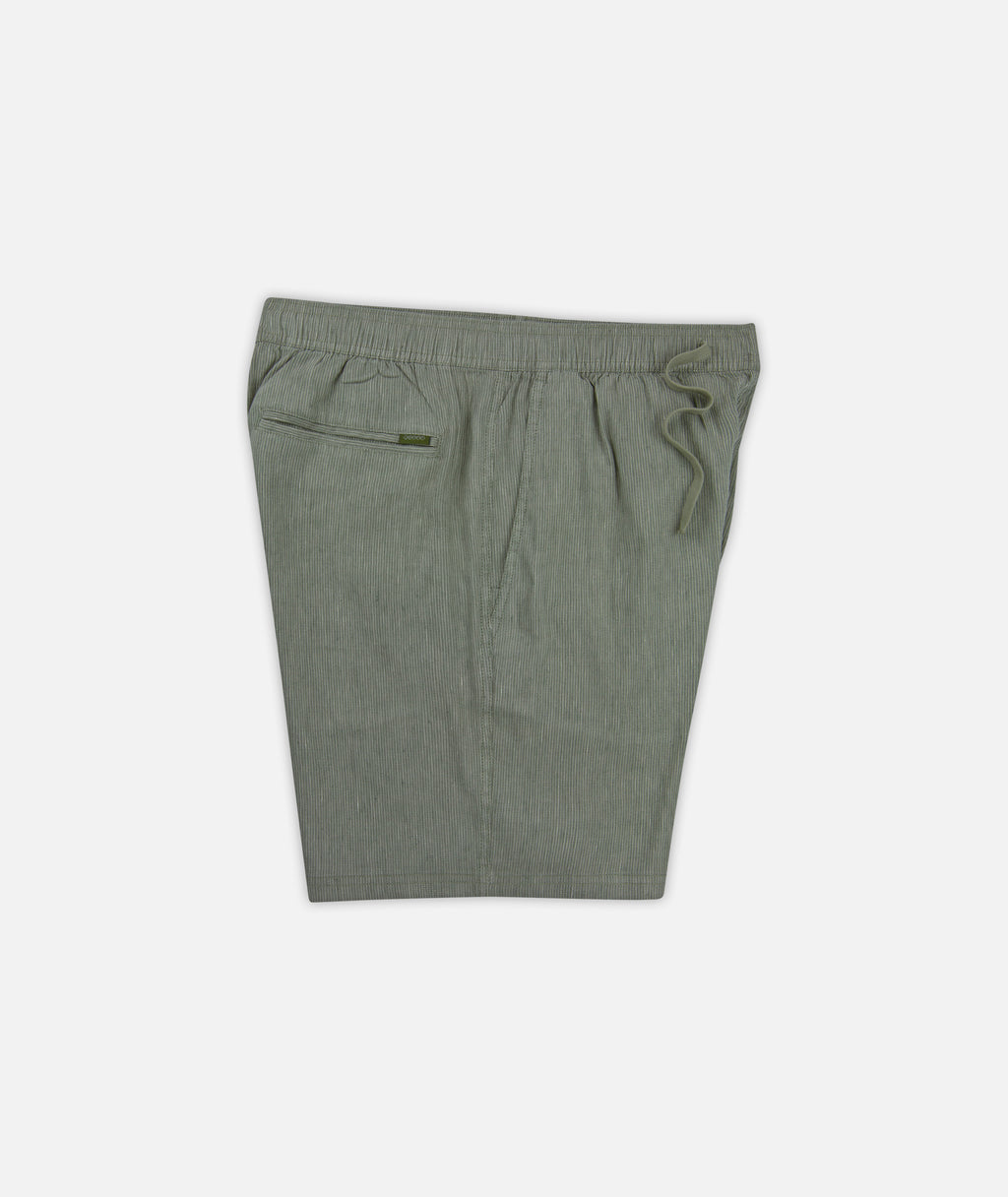 Daybreak Linen Short - Olive