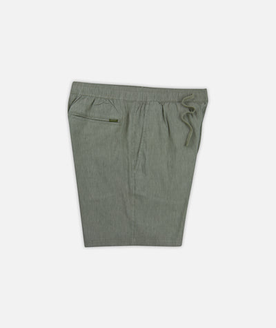 Daybreak Linen Short - Olive