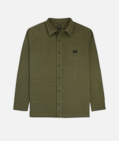 Folly Plaid Shirt - Olive - Jetty