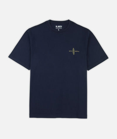 Globe Tee - Midnight