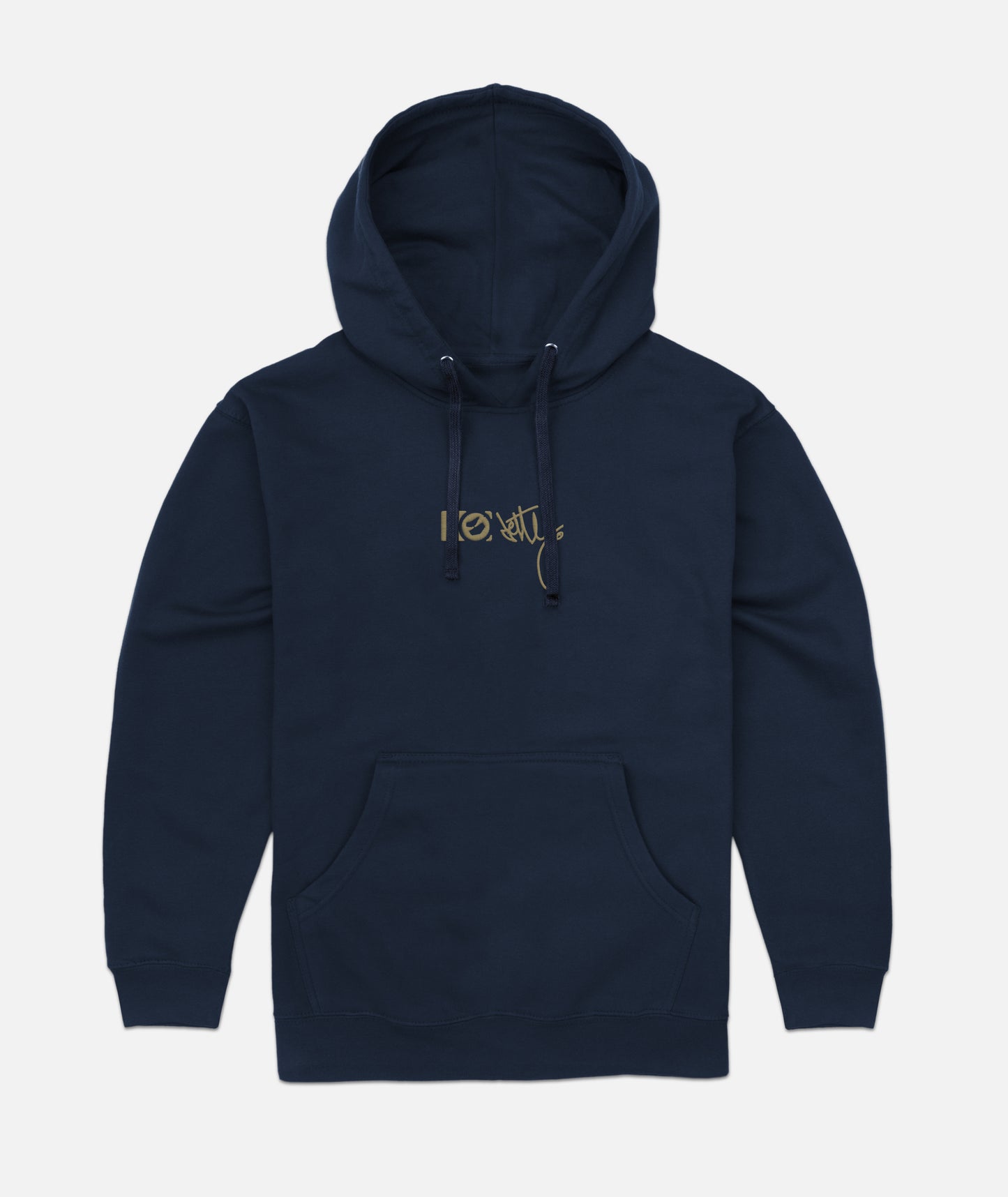 Rock Script Hoodie - Navy