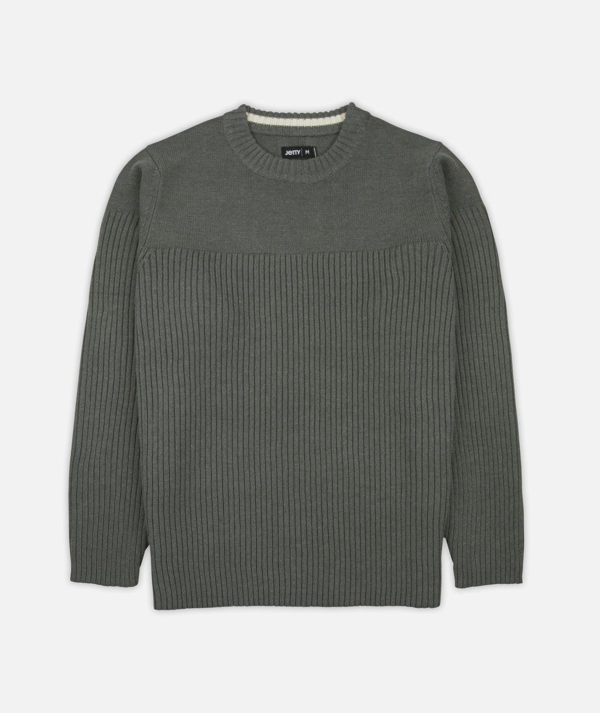 Knox Rib Sweater - Charcoal