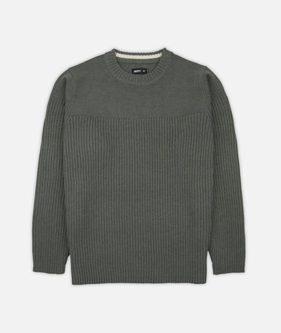 Knox Rib Sweater - Charcoal