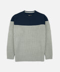 Knox Rib Sweater - Light Grey