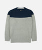 Knox Rib Sweater - Light Grey