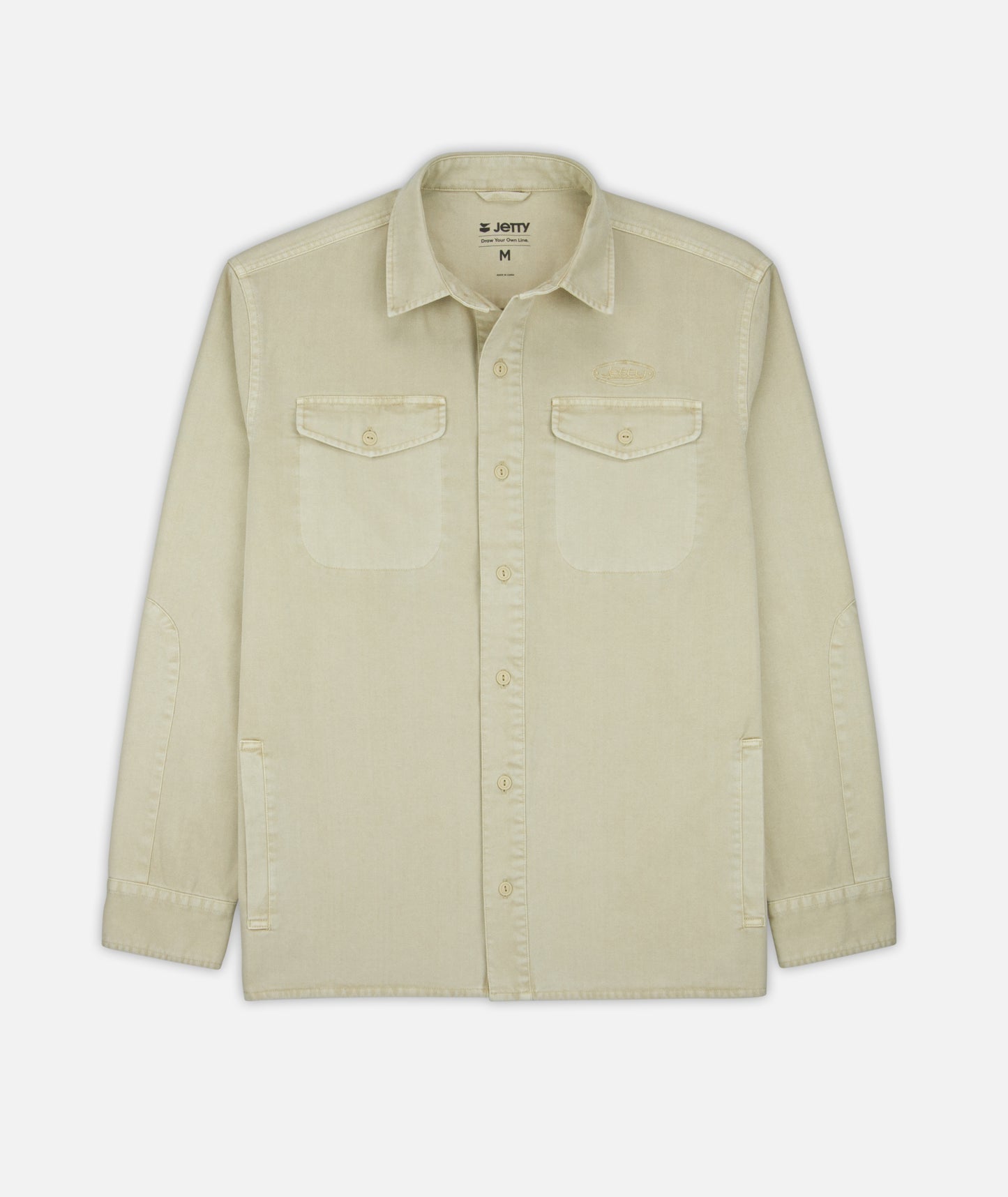 McCaffrey Long Sleeve Work Shirt - Cream
