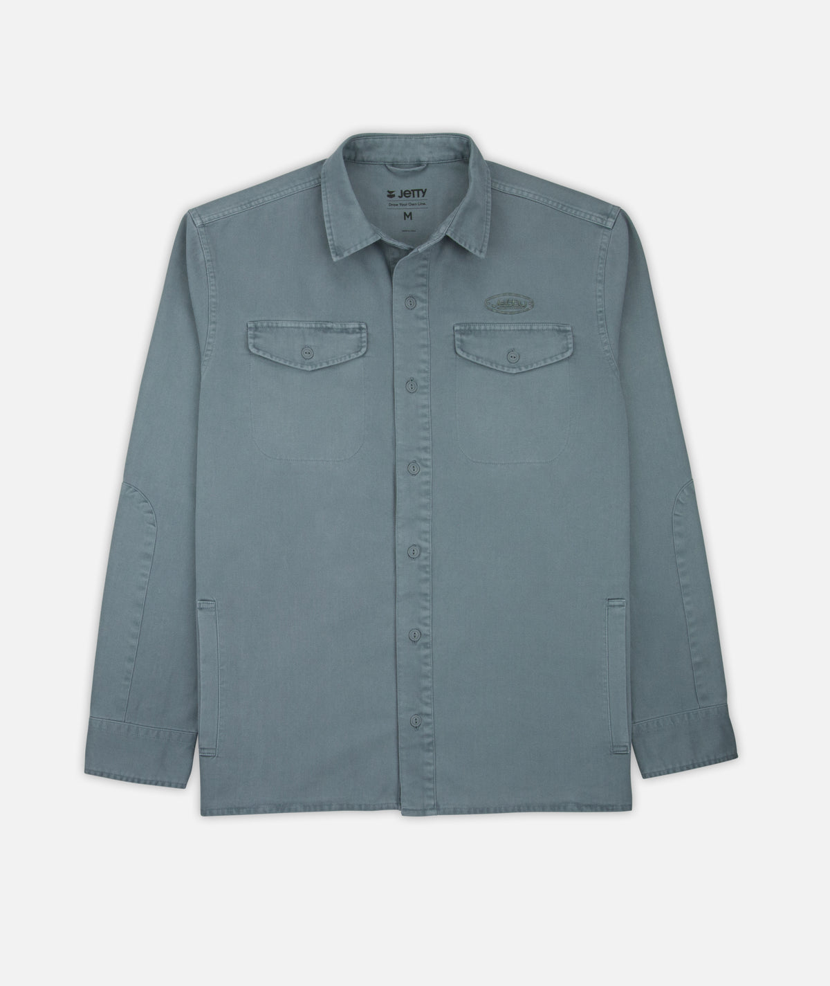 McCaffrey Long Sleeve Work Shirt - Light Blue