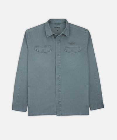 McCaffrey Long Sleeve Work Shirt - Light Blue
