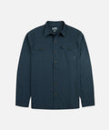 Noah Long Sleeve Linen Shirt - Indigo