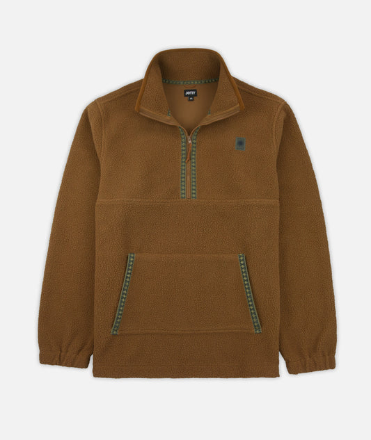 Port Hi-Pile Fleece - Brown - Jetty