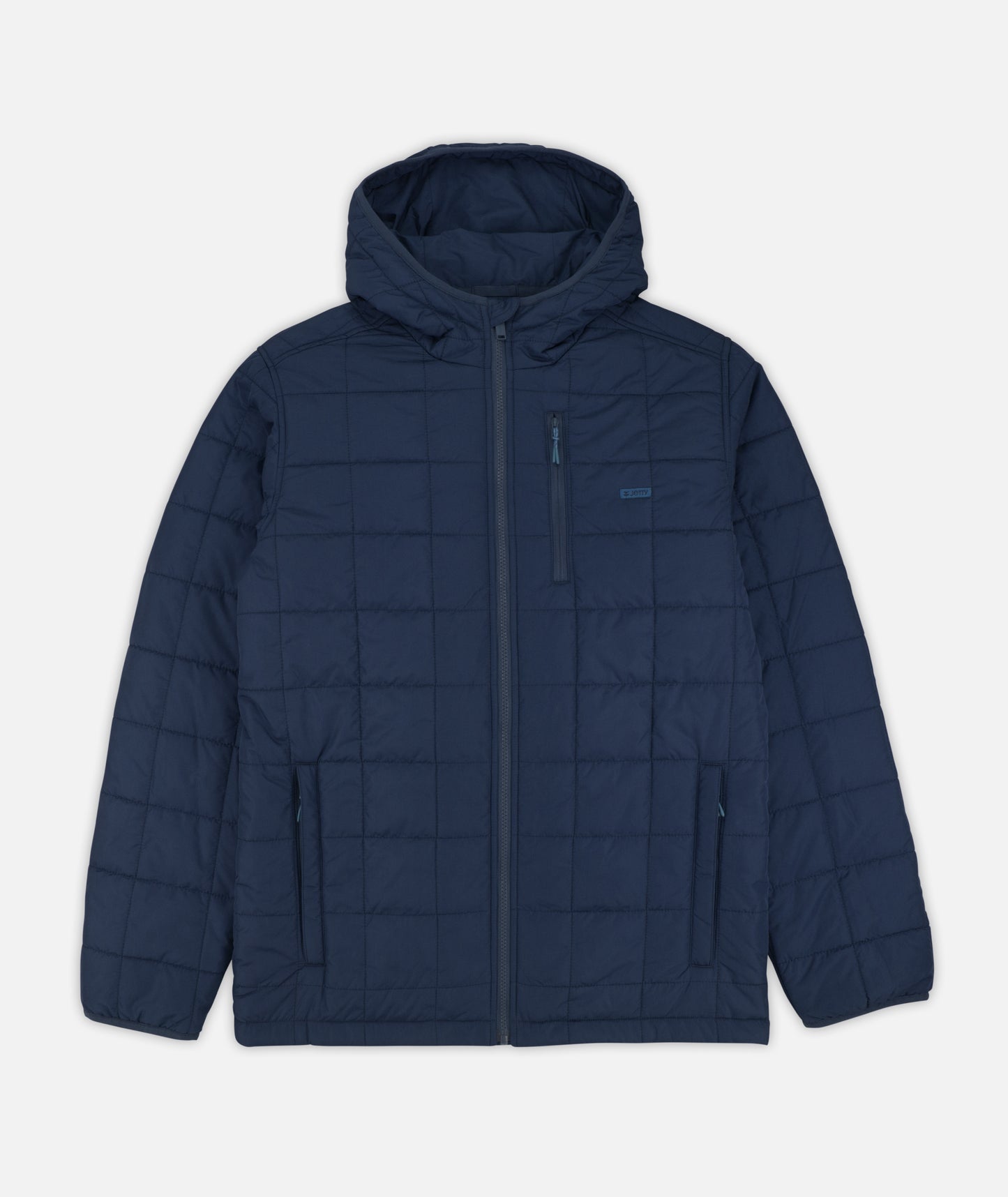 Puffer Coat - Navy Blue
