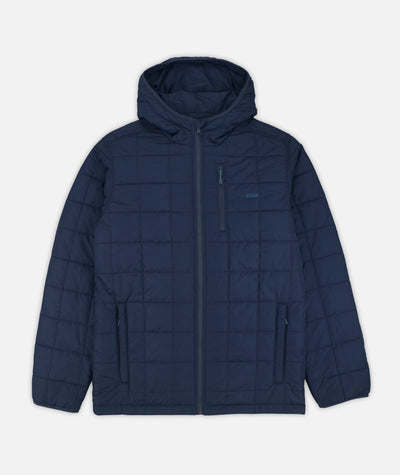 Puffer Coat - Navy Blue