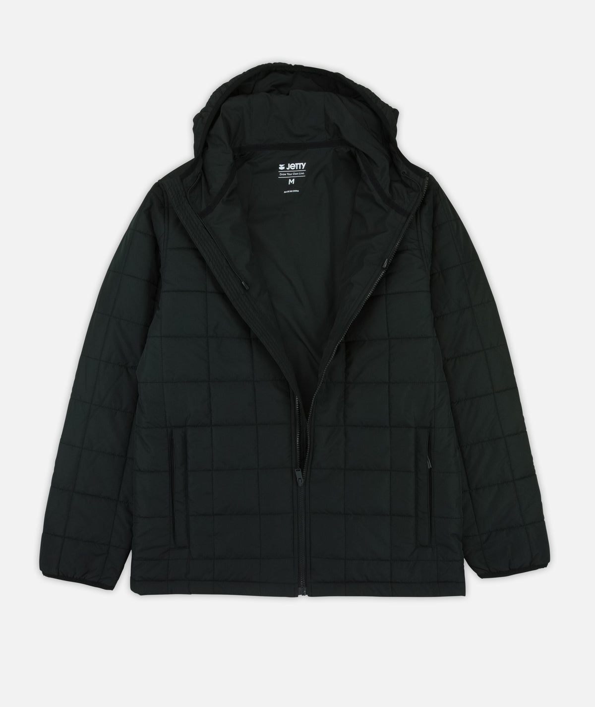 Puffer Coat - Black - Jetty