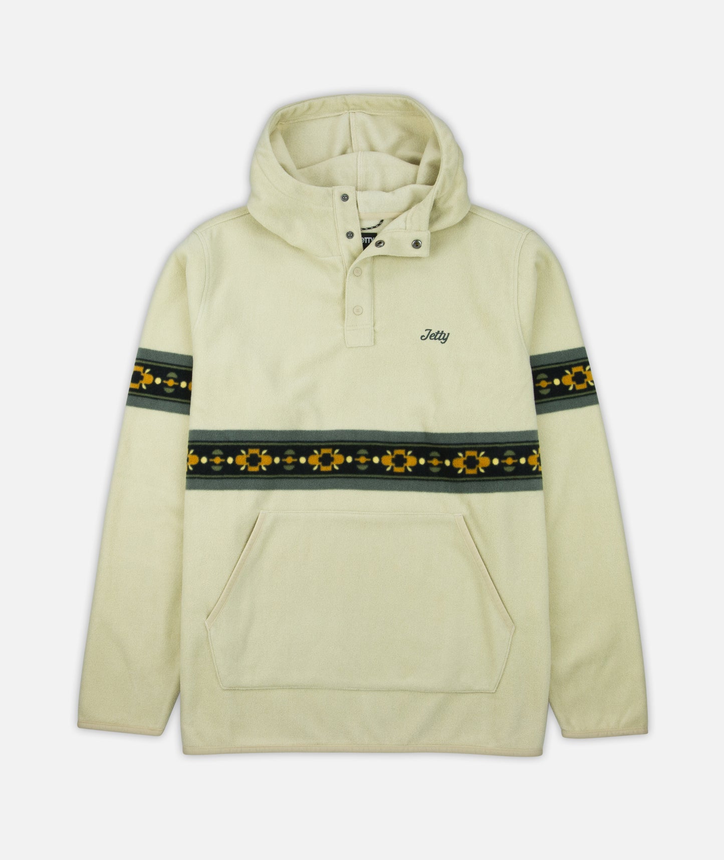 Quintin Fleece Hoodie - Cream