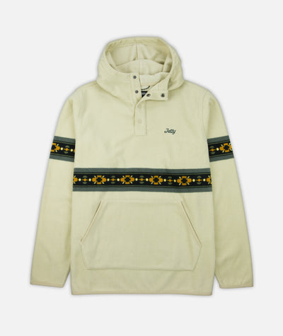 Quintin Fleece Hoodie - Cream