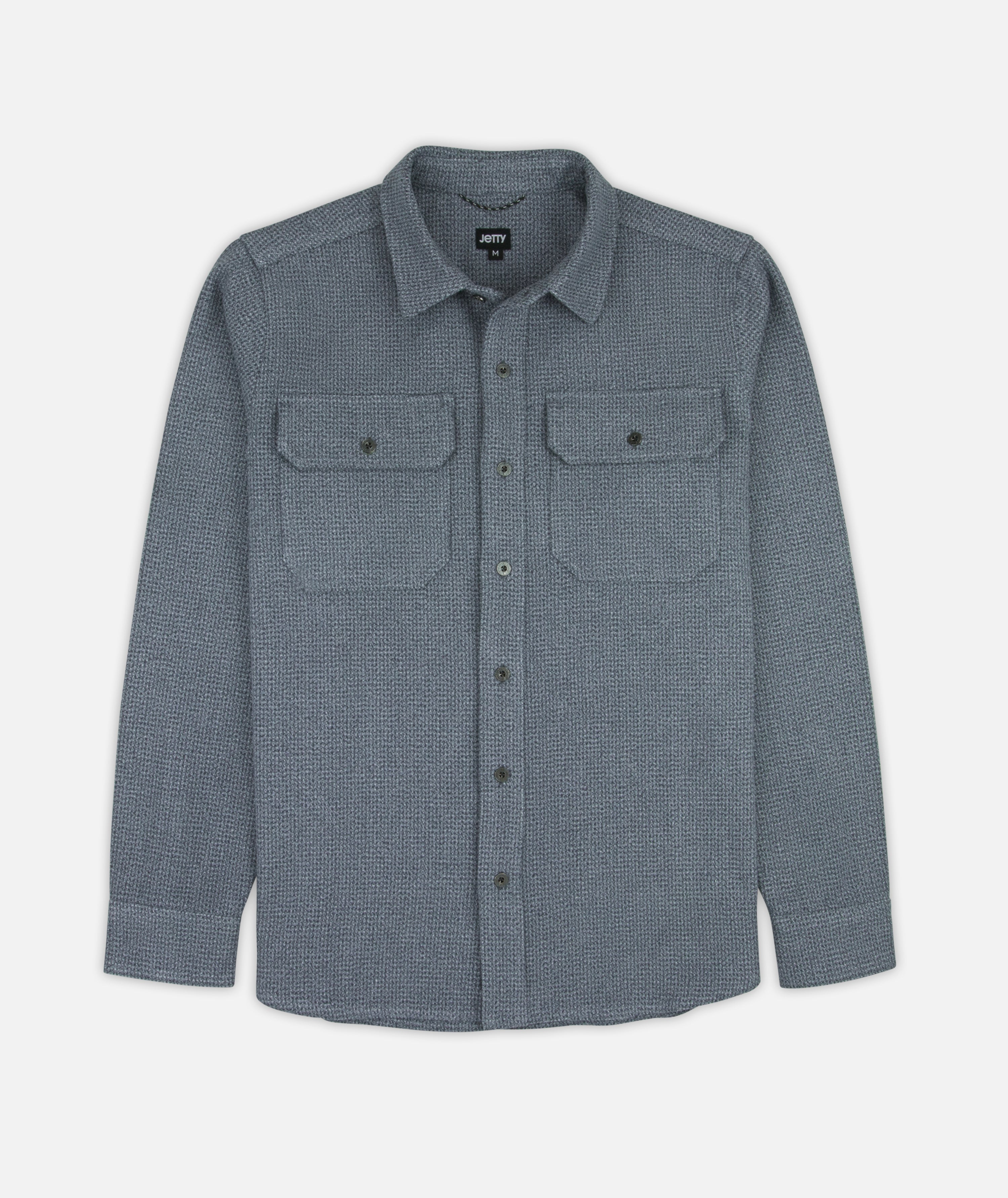 Ridge Tweed Shirt - Blue