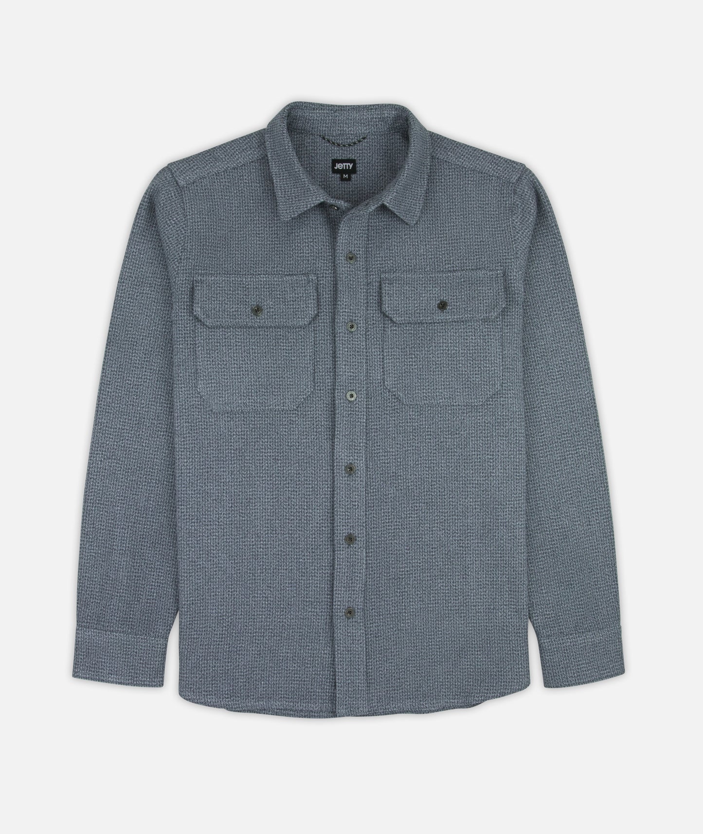 Ridge Tweed Shirt - Blue