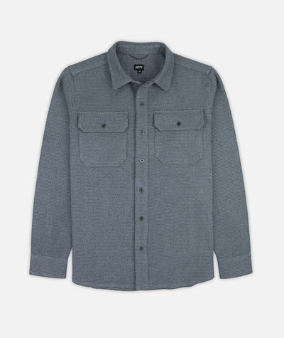 Ridge Tweed Shirt - Blue