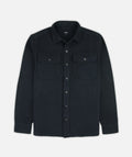 Ridge Tweed Shirt - Charcoal