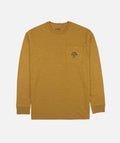 Sedge Slub Long Sleeve Tee - Mustard