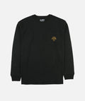Sedge Slub Long Sleeve Tee - Black