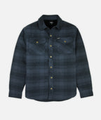 Sherpa Jacket - Black & Blue