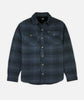Sherpa Jacket - Black & Blue