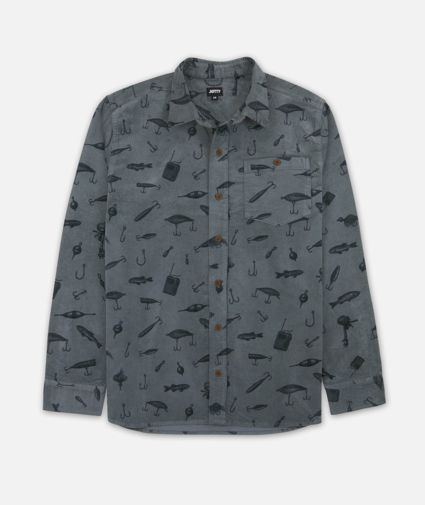 Shoals Corduroy Shirt - Navy Blue