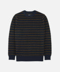 Strata Fairisle Stripe Sweater - Graphite - Jetty