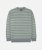 Strata Fairisle Stripe Sweater - Grey