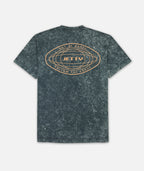Longview Acid Wash Tee - Blue
