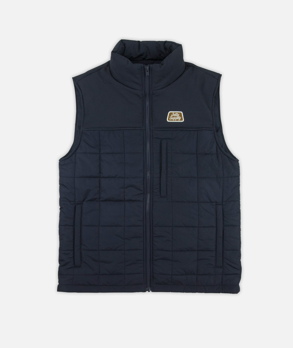 Terrace Vest - Navy Blue