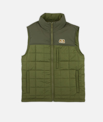 Terrace Vest - Olive Green
