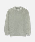 Undertow Washed Crewneck Sweater - Grey