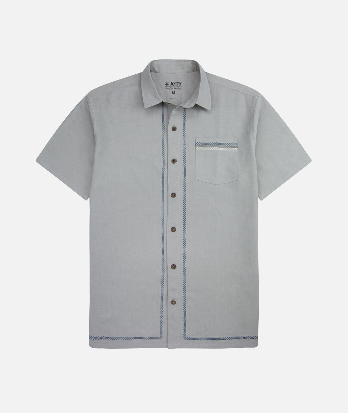 Westport Linen Shirt - Grey