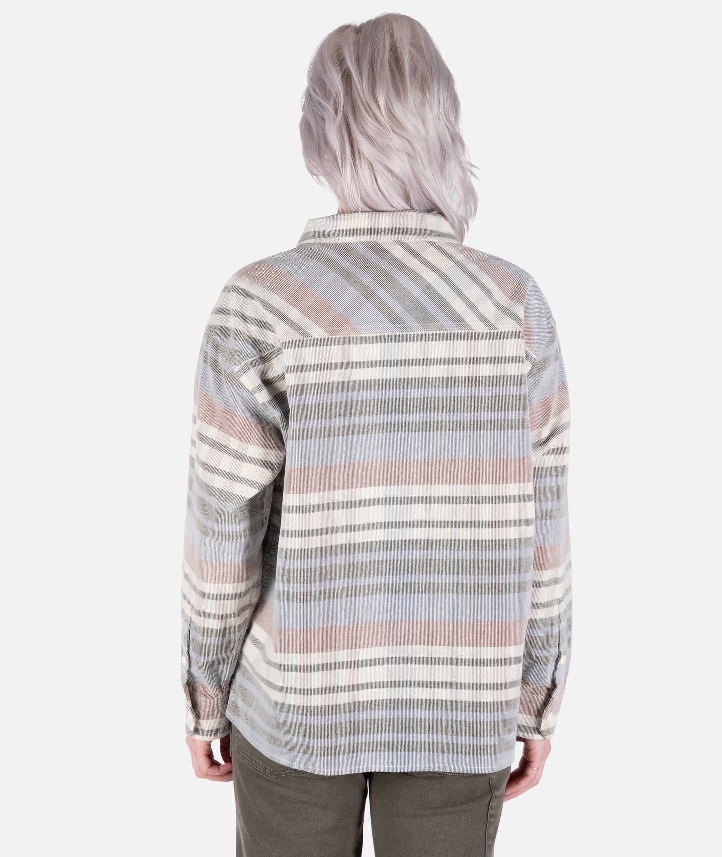 Alpine Corduroy Shirt - Ivory - Jetty