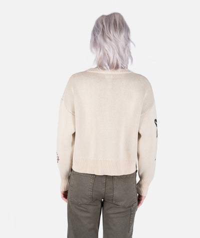 Crescent Sweater - Light Tan