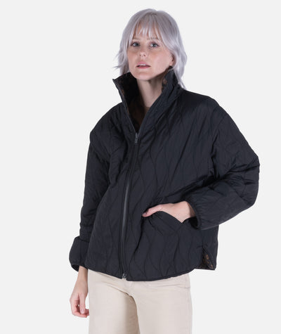 Rainier Reversible Puffer - Black