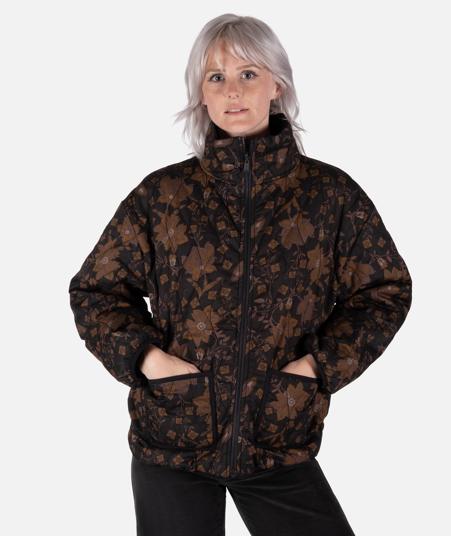 Rainier Reversible Puffer - Black