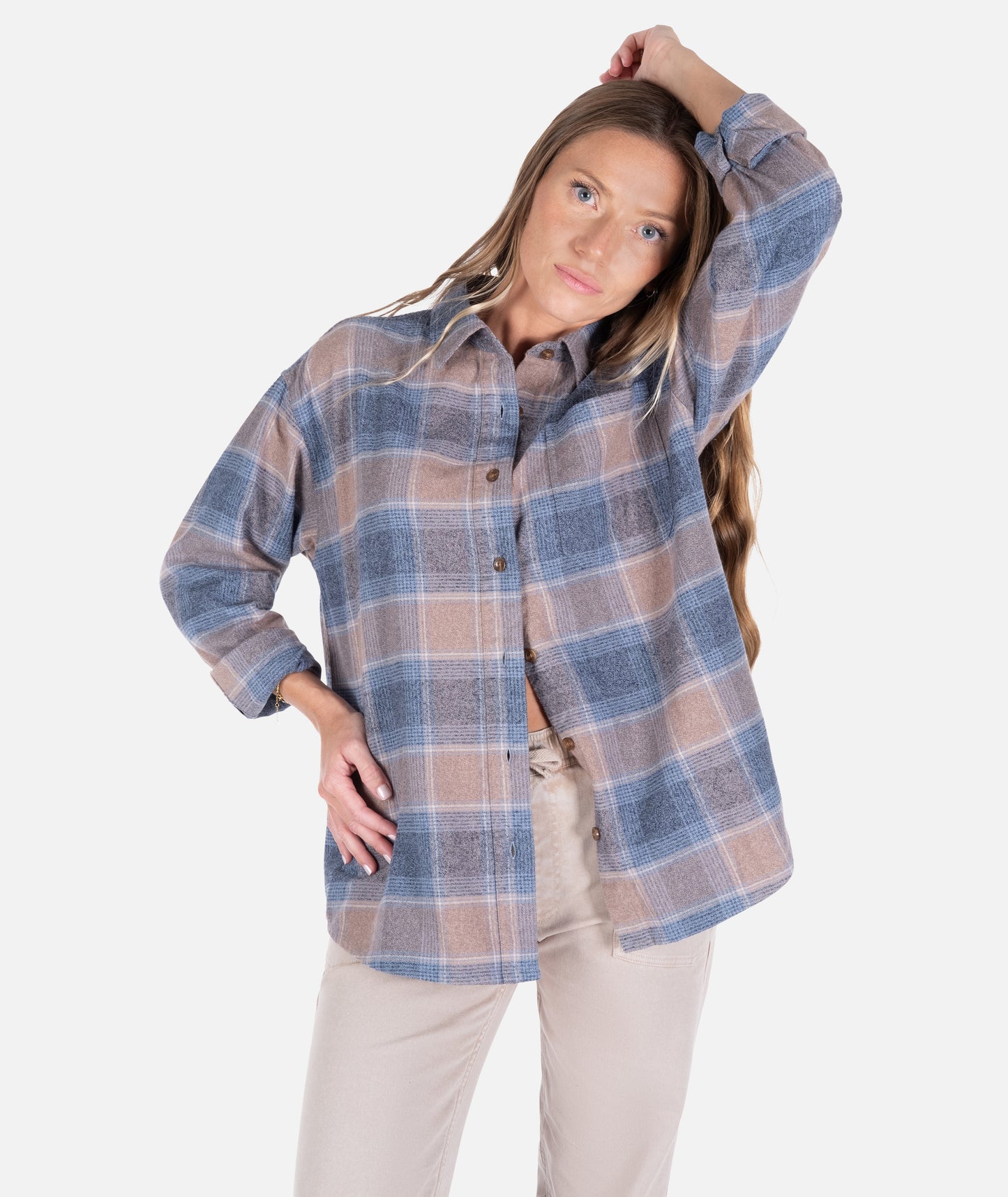Wander Flannel - Brown