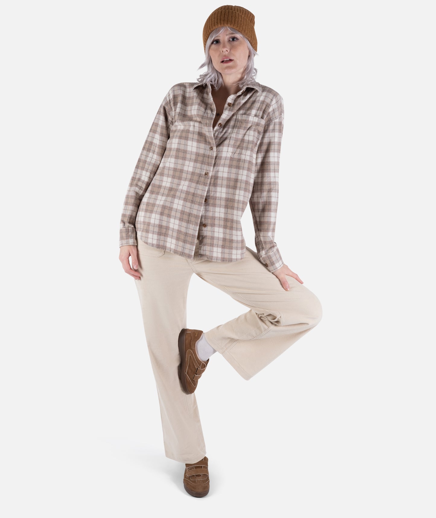 Wander Flannel - Ivory