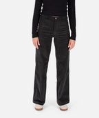Whaler Corduroy Wide Leg Pants - Charcoal