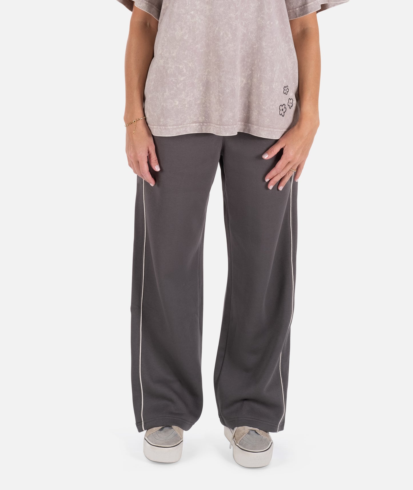 Grace Lounge Pants - Charcoal - Jetty