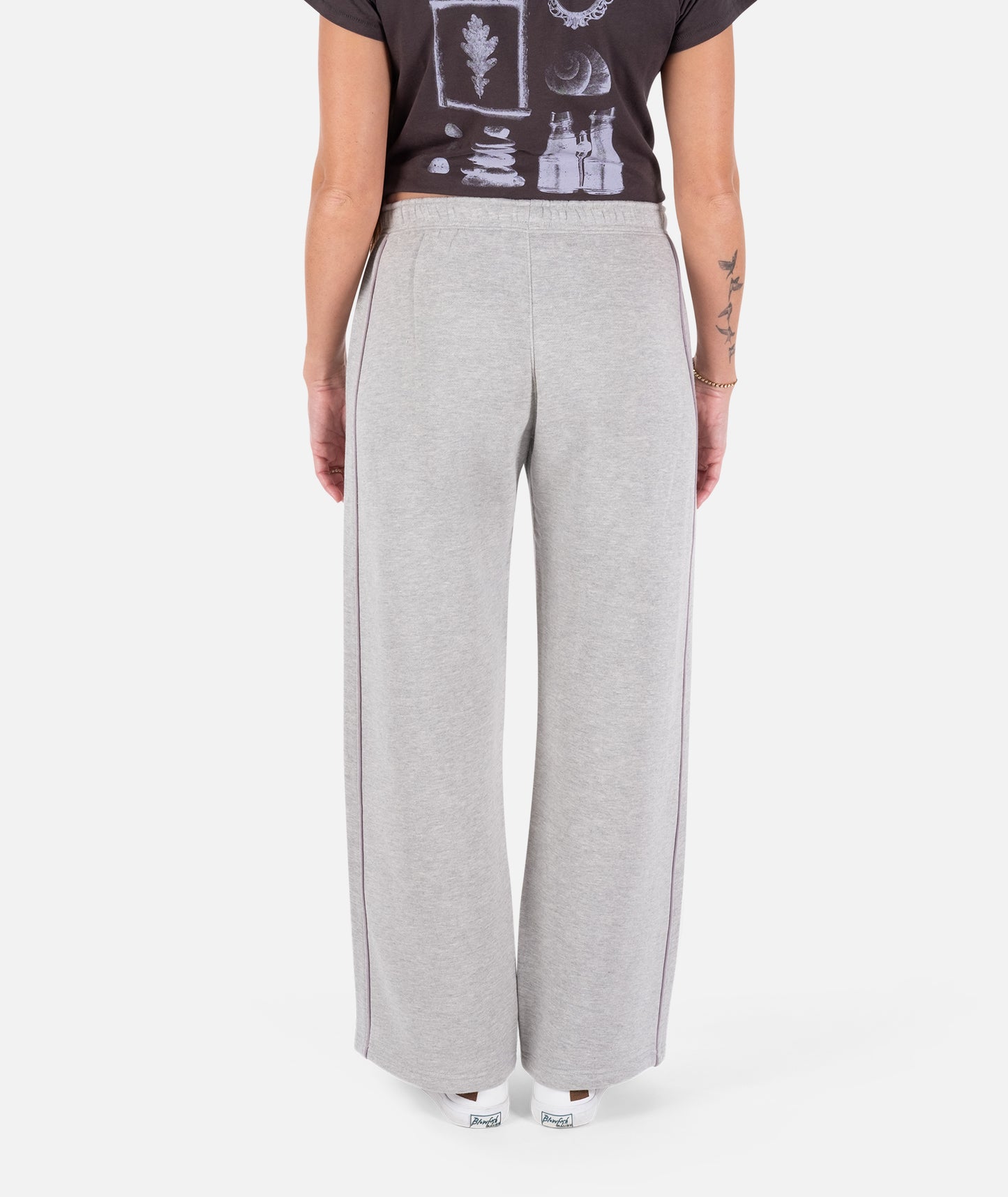 Grace Lounge Pants - Heather Grey - Jetty