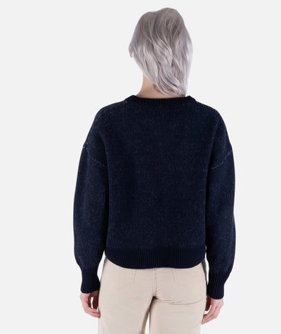 SeaTini Jacquard Sweater - Navy