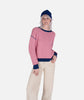 Ella Striped Sweater - Pink