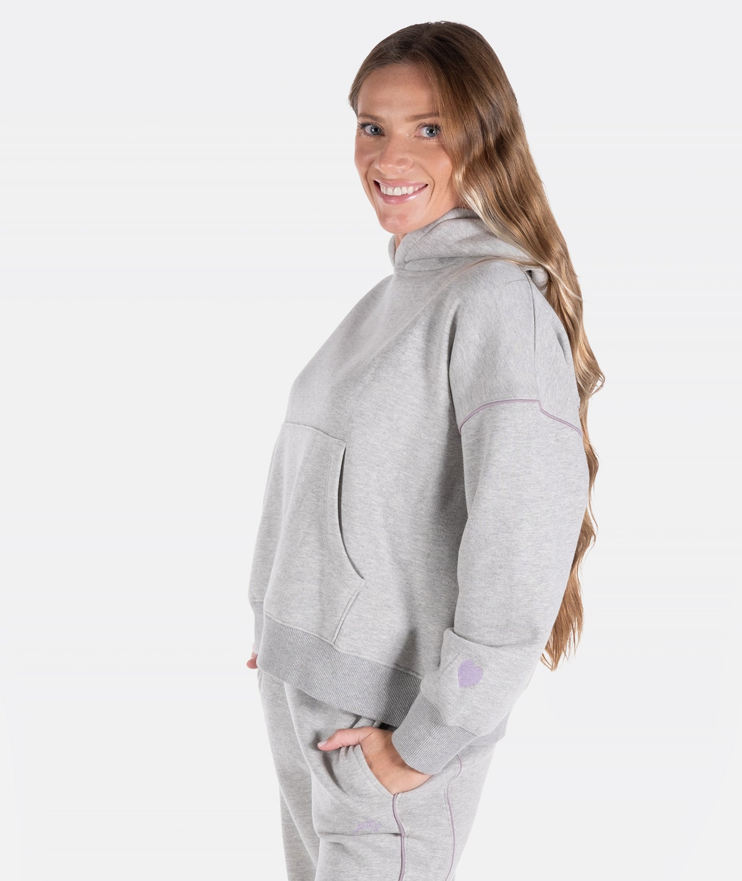 Wren Hoodie - Heather Grey