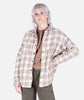 Nivean Lined Flannel Jacket - Ivory