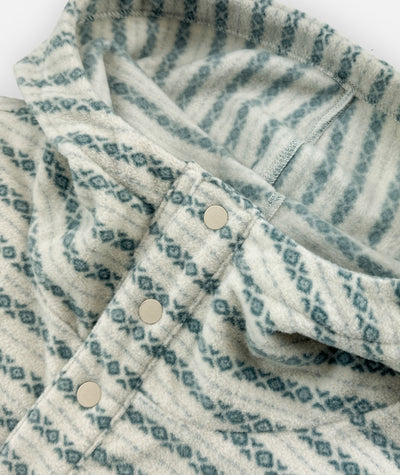 Quintin Fleece Hoodie - Grey