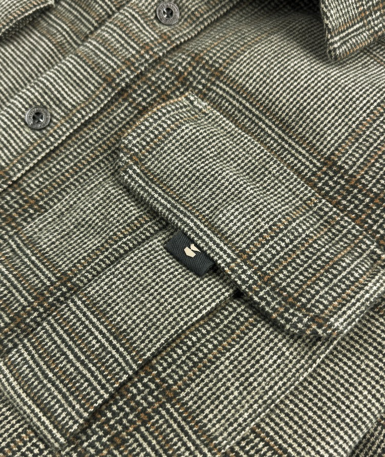 Arbor Flannel - Charcoal - Jetty